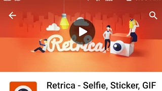 Take Selfie or Video Capture on Real Time with Beauty - Retrica App screenshot 1