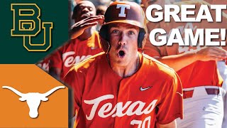 #19 Texas vs Baylor Baseball Highlights (BACK AND FORTH GAME) College Baseball Highlights 2023