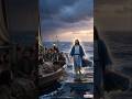 "Jesus Walks on Water" | Bible Story | #jesus #bible #gospel #miracle #god #walk #story #shorts