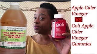 Goli Apple Cider Vinegar Gummies vs Apple Cider Vinegar Review| For Weight loss