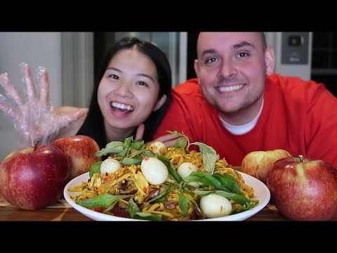 Vlog 399| Bánh Tráng Trộn Tự Tay Chồng Mỹ Trộn.Ngon Tuyệt Đỉnh Hương Vị Việt 😁