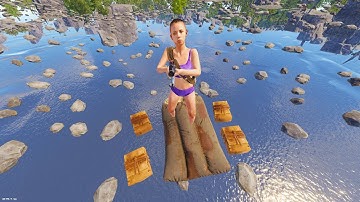 See through Terrain Exploit Rust PATCHED*