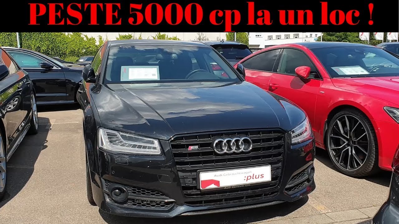 Afla cat costa un AUDI in Germania! Peste 5000cp la un loc. germania flugzeug