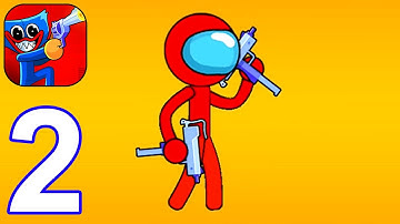 Stickman Trigger - Gameplay Walkthrough Part 2 All levels 17-32 (Android,iOS)