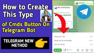 How to create command in Telegram Bot | Telegram Bot ko command kaise set karen | Telegram Bot