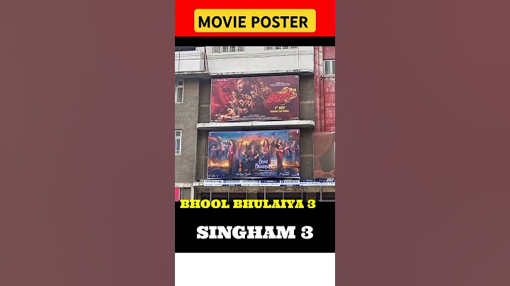 Bhool bhulaiya 3 and Singham again movie review and poster 🔥🔥