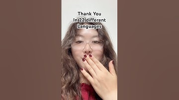 Thank You in 22 different languages #rachelmonde #tiktok #fyp #10k #follow