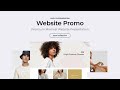 Website promo  after effects free templates