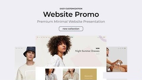 Website promo video | After Effects Free Templates
