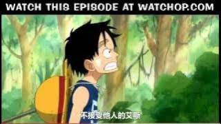 One piece 492 Luffy and Ace