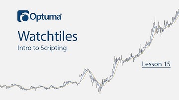 Watchtiles | Intro to Scripting in Optuma