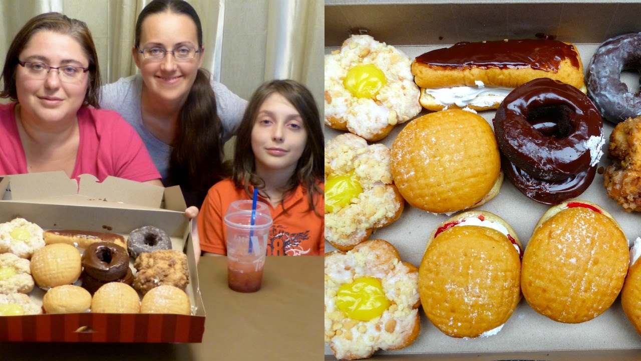Best Tim Hortons Donuts And Raspberry Lemonade | Gay Family Mukbang (먹방 ...