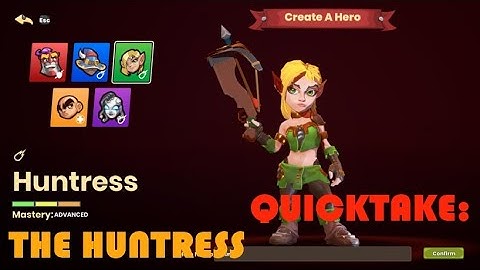 DDA QuickTake: the Huntress hero class
