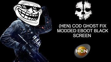 [PS3/HEN] Fix Cod Ghosts EBOOT – Black Screen Solution [Offline Use Only]