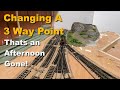 N Gauge Railway - 3 Way Point