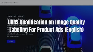 UHRS Qualification on Image Quality Labeling For Product Ads (English)