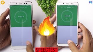 Redmi Note 5 Pro Oreo vs Nougat MIUI Speedtest