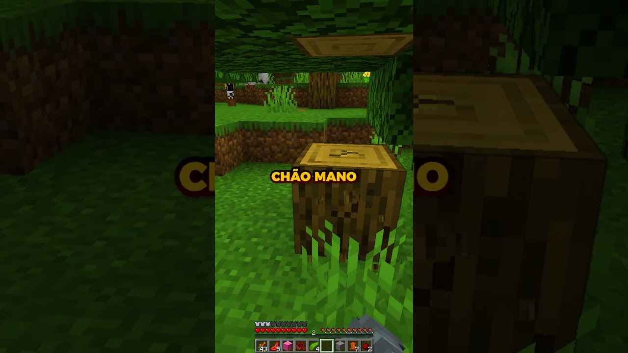 Minecraft mas todos os craftings sao completamente aleatorios