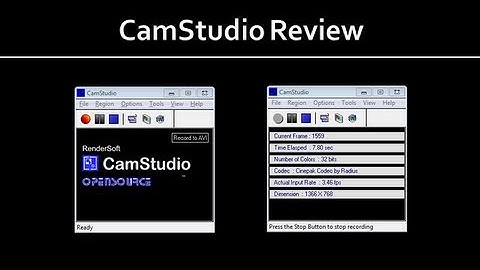 CamStudio Video Tutorial