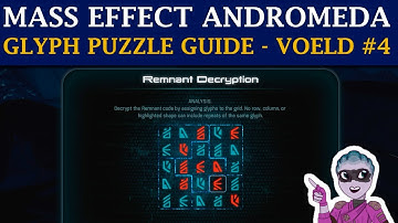 Mass Effect Andromeda Guide: Planet Voeld -  Glyph Puzzle #4 (Peebee Secret Project)