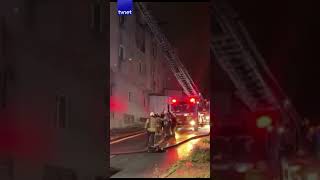 İstanbulda Fabrika Yangını. 1I Ağır 3 Kişi Yaralandı In