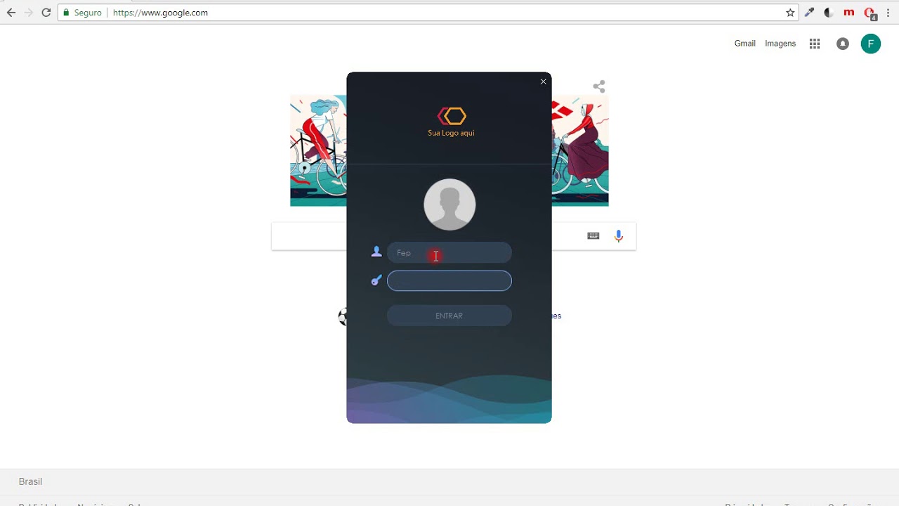 Tela de Login Design UI - VB.Net e C#
