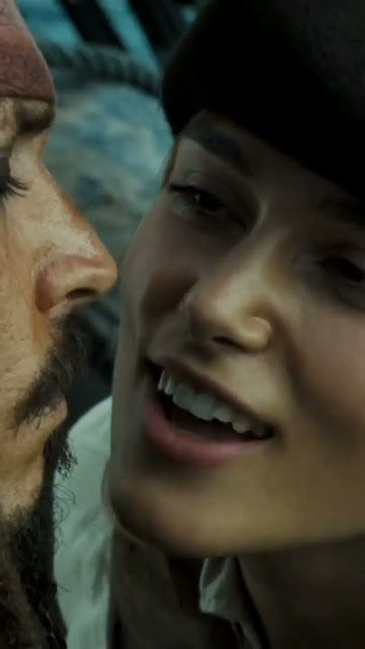 Jack Sparrow and Elizabeth Swann scene (1)✨️ | Pirates of the caribbean #shorts