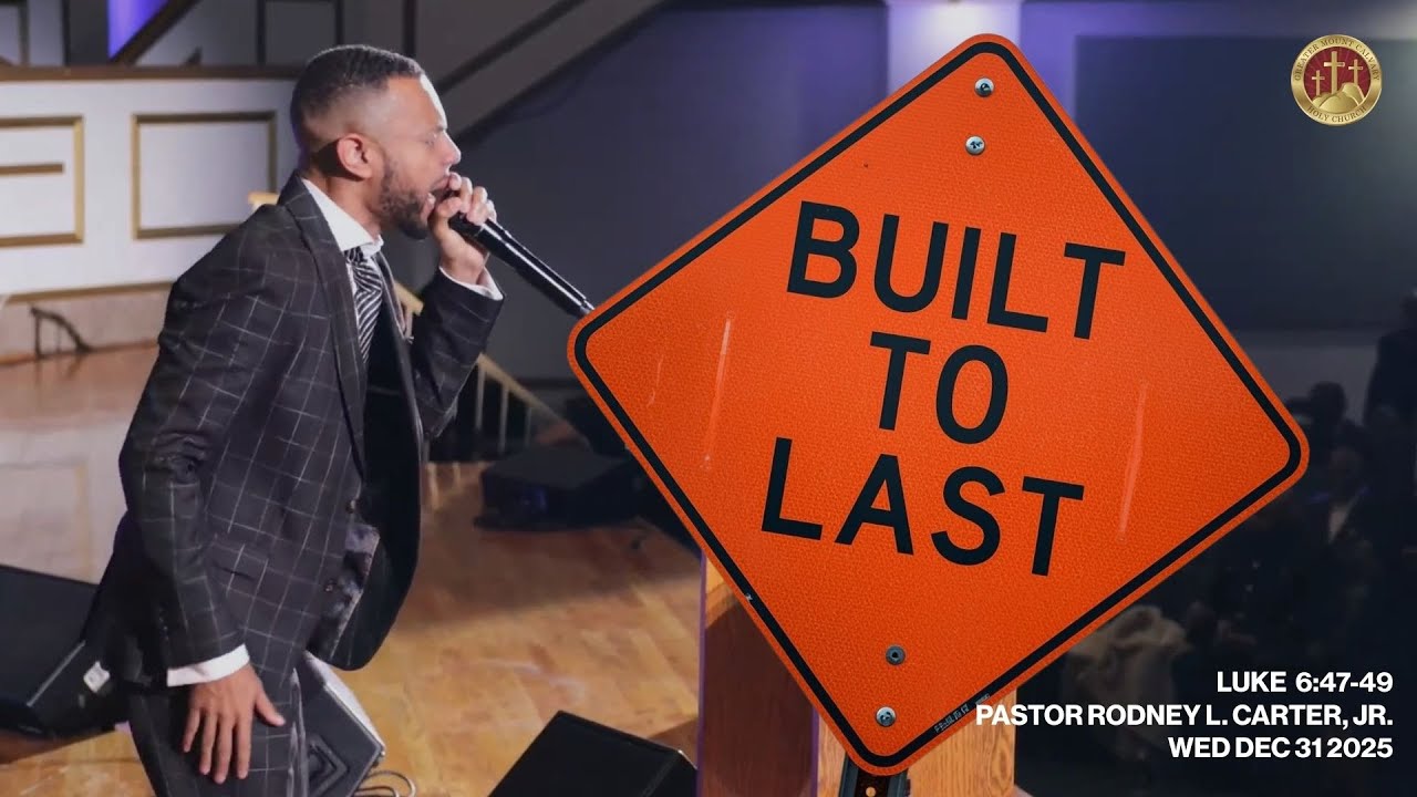 Создано на века | Пастор Родни Л. Картер младший | Вечер встречи прихожан GMCHC 2025 | 31.12.25