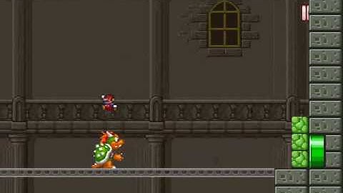 Mario Worker Shorts - Super Mario Bros 2. Bowser Ending/Defeated (Re-make)