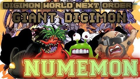 DWNO | Giant Digimon | Numemon