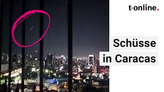 Venezuela Schüsse In Caracas Nahe Regierungsviertel