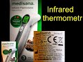 Medisana  infrared thermometer tm a67   modeljpdfr300