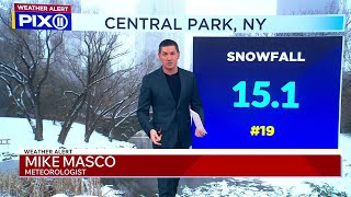 Blizzard warning still in effect for NY, NJ