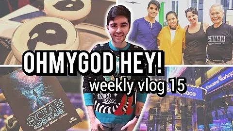 weekly vlog 15 | we met George Takei, Allegiance p...