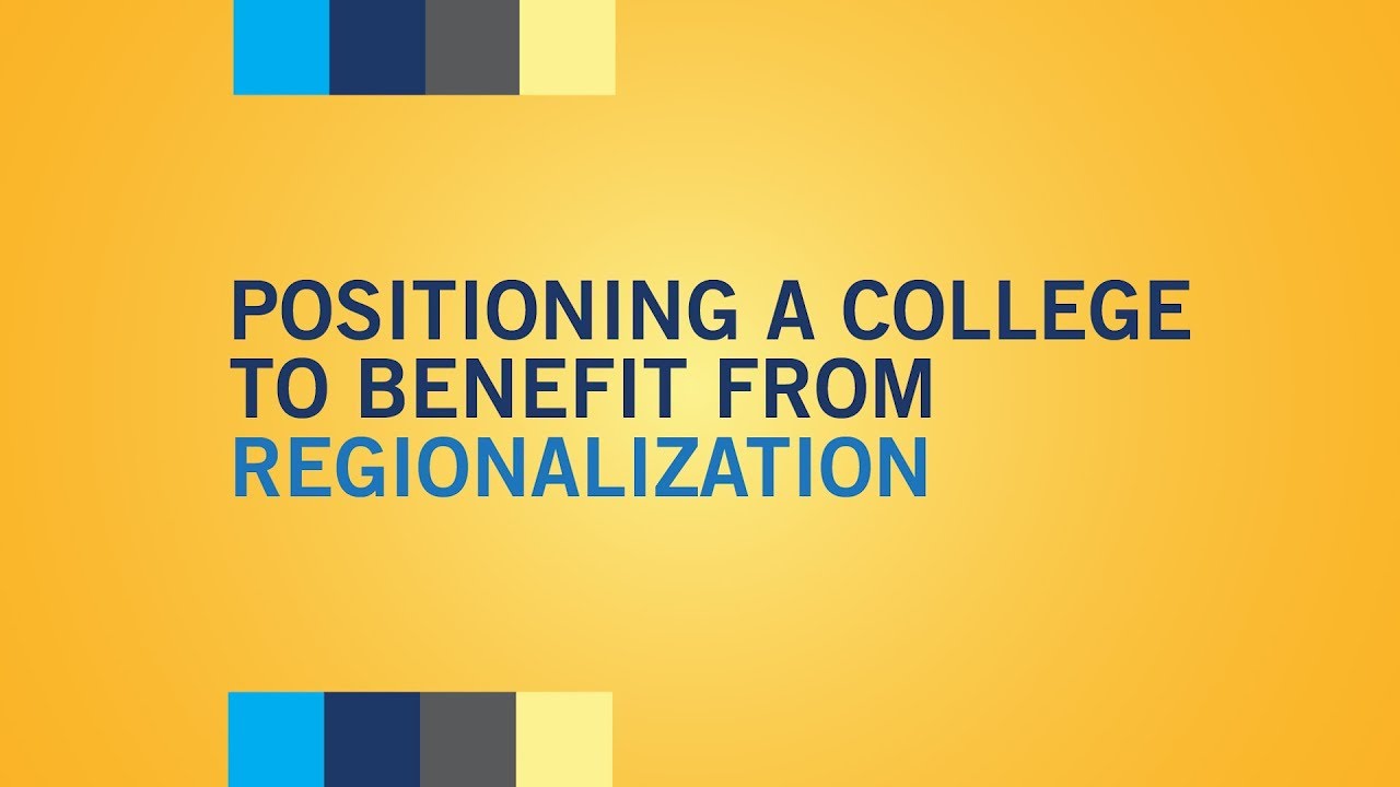 Implementing a Regional Approach for CTE, Video 5 of 6