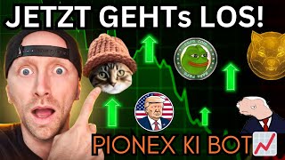 Meme Coins 2024💥Rallye Start-Lasst euch das nicht entgehen💥+GEHEIMTIPP❗PIONEX TRADING BOTs Update!