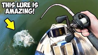 THROW THIS LURE if you want to catch 10X MORE BASS RIGHT NOW!!! (Pond Bass Fishing)
