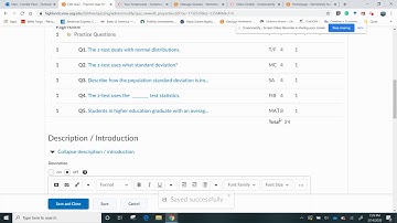 Making a Quiz in D2L