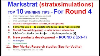 MARKSTRAT GUIDE - FREE Winning Guides and Markstrat Tips to Win Markstrat Round 4