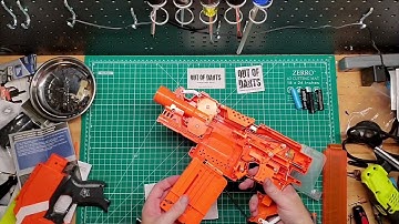 Outofdarts Rev Trigger and Short Dart Pusher Assembly