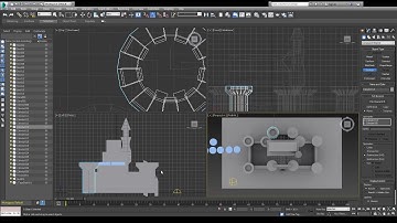 3DS MAX 3D Castle Part One