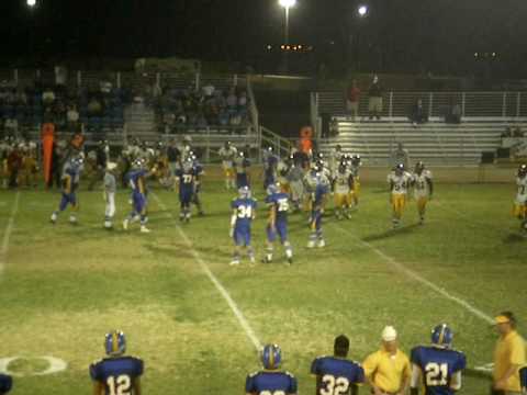 BCHS Eagles Touchdown Drive against Shafter Generals 10/31/2008