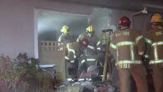 Vehicle Slams Into House Injuring Two | MORENO VALLEY, CA   4.28.23