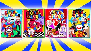 THE AMAZING DIGITAL CIRCUS 1,2,3,4 STORY GAMING BOOK / RAGATHA, GLOINK QUEEN, KAUFMO STORY SQUISHY screenshot 4