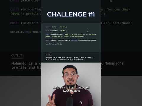 Javascript Challenge 1 - replace method