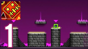 Geometry Dash Meltdown - Gameplay Walkthrough Part 1 - Tutorial (iOS/Android)