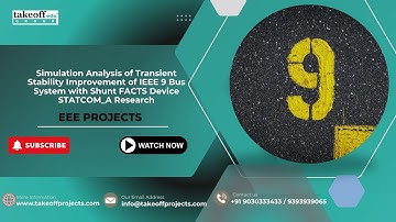Noval-simulatieanalyse, verbetering van de transiënte stabiliteit IEEE 9-bussysteem met shunt FAC...