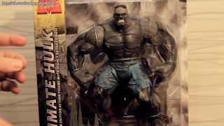 Ultimate Hulk (Серый Халк) Marvel Select распаковка от Gikman.