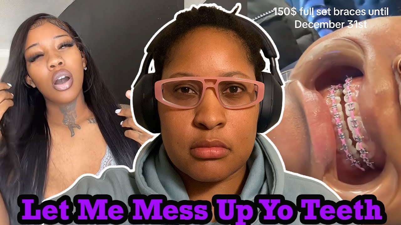 Стоматологи из TikTok устанавливают дизайнерские брекеты