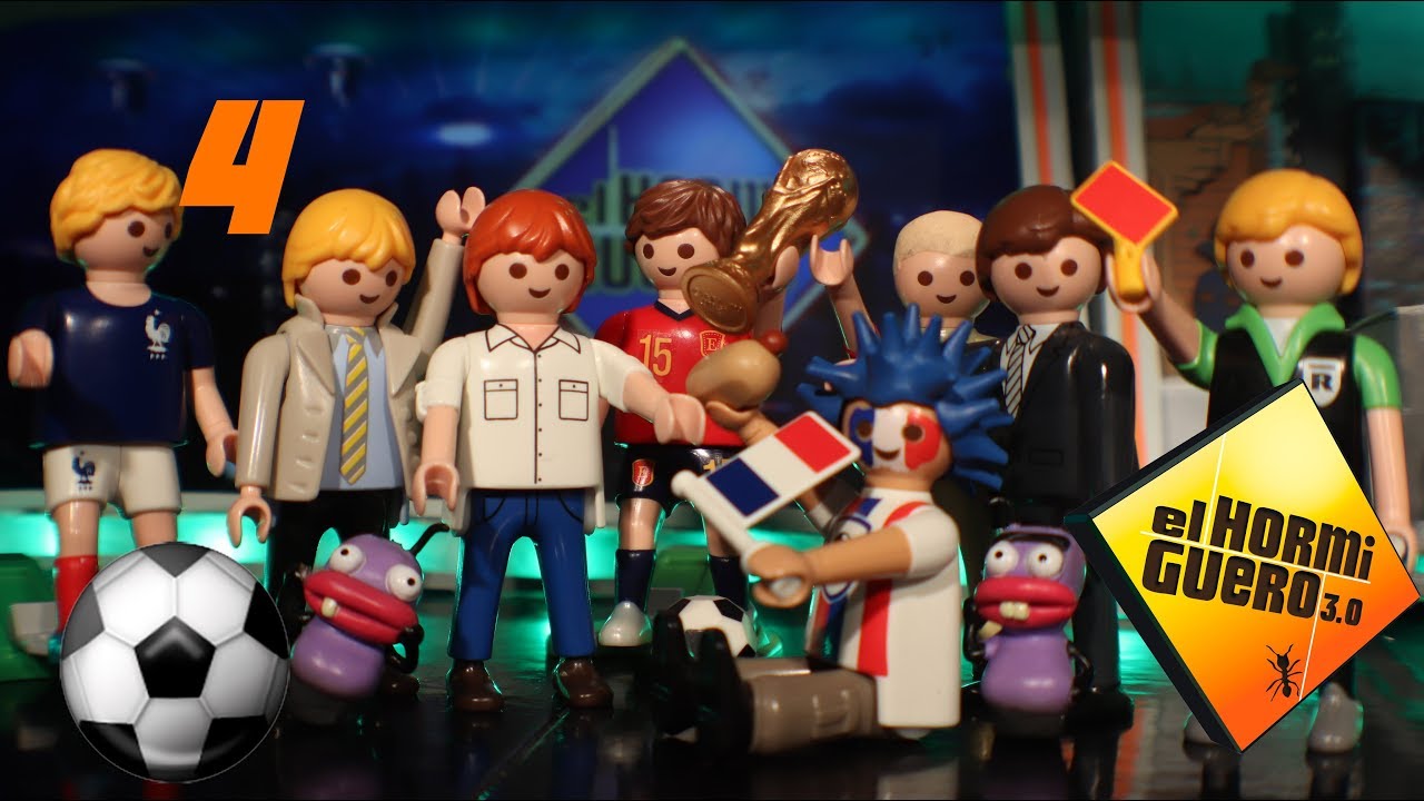 EL HORMIGUERO PLAYMOBIL ESPECIAL MUNDIAL DE FÚTBOL